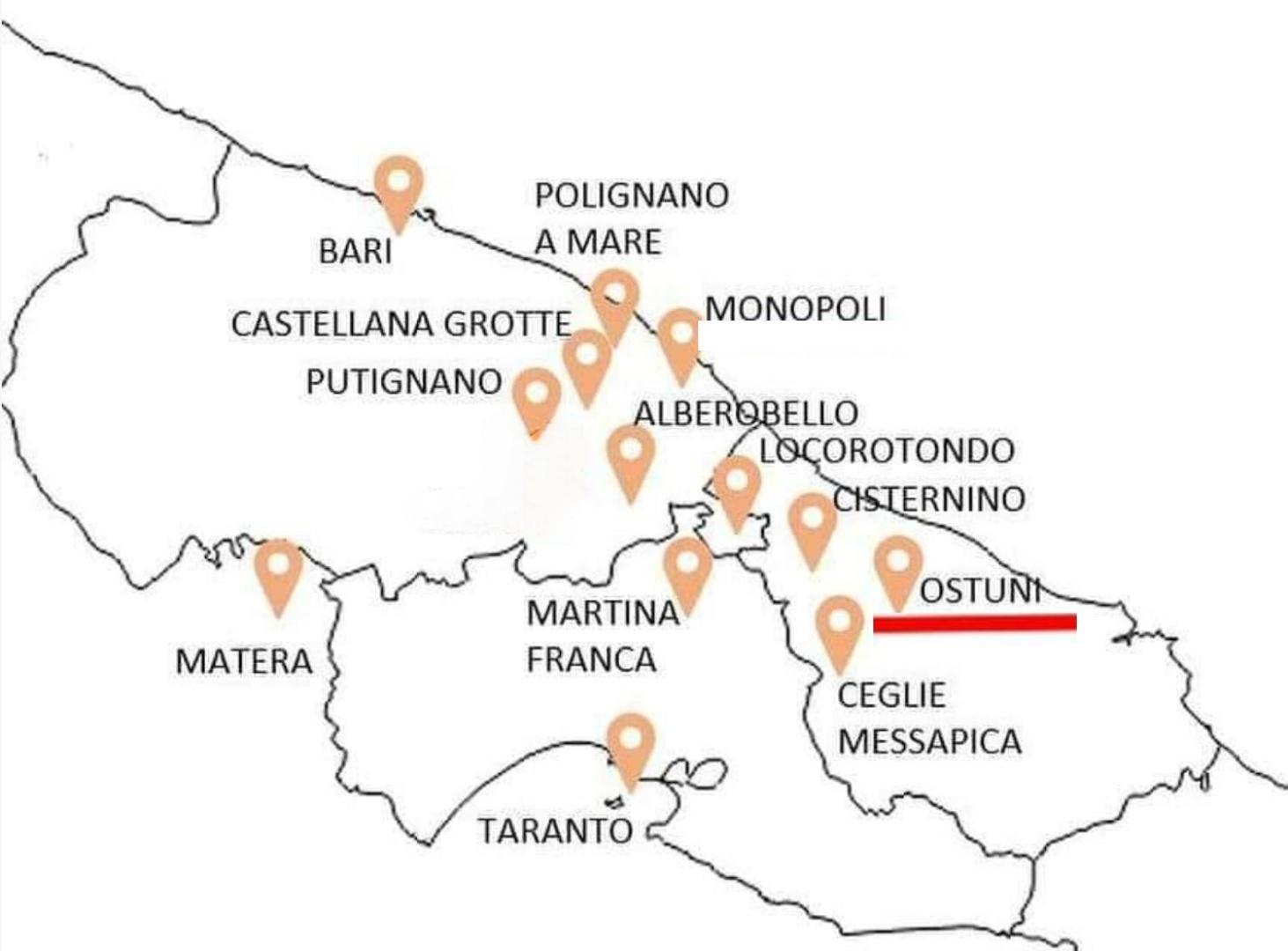 Nonna Nella Casa In Centro Leilighet Ostuni Eksteriør bilde